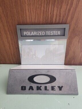 Oakley Polarized Tester Display - Silver Gray